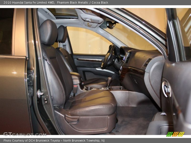 Phantom Black Metallic / Cocoa Black 2010 Hyundai Santa Fe Limited 4WD