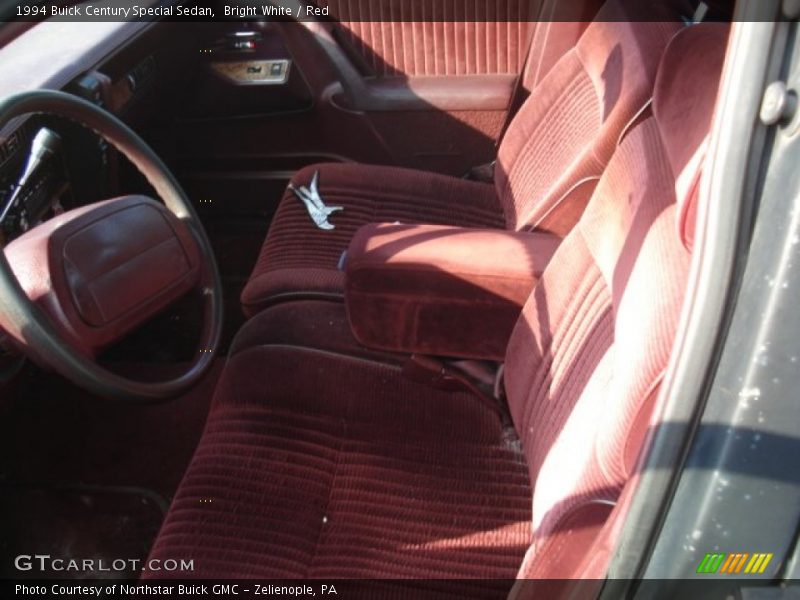  1994 Century Special Sedan Red Interior