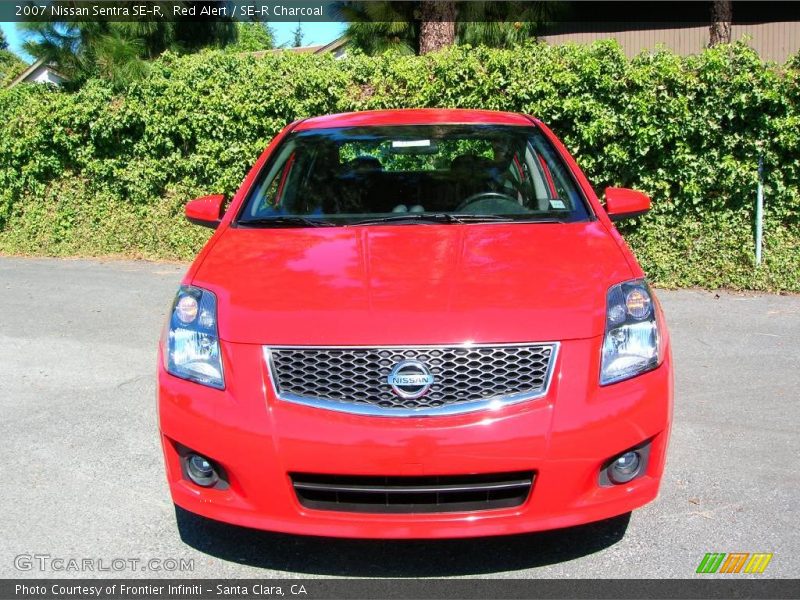 Red Alert / SE-R Charcoal 2007 Nissan Sentra SE-R