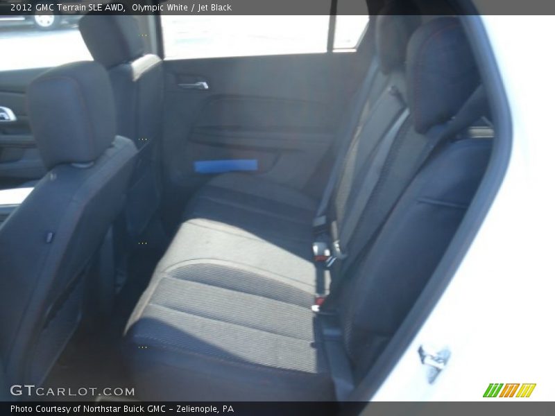 Olympic White / Jet Black 2012 GMC Terrain SLE AWD