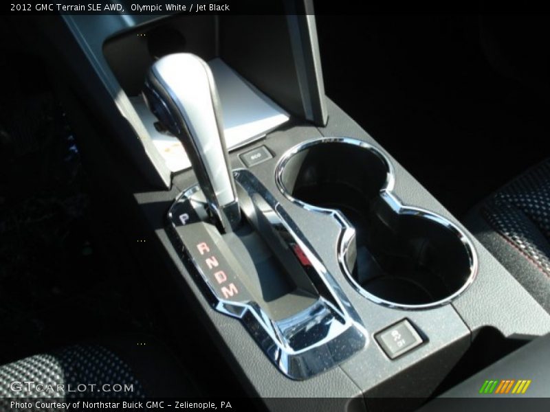 Olympic White / Jet Black 2012 GMC Terrain SLE AWD