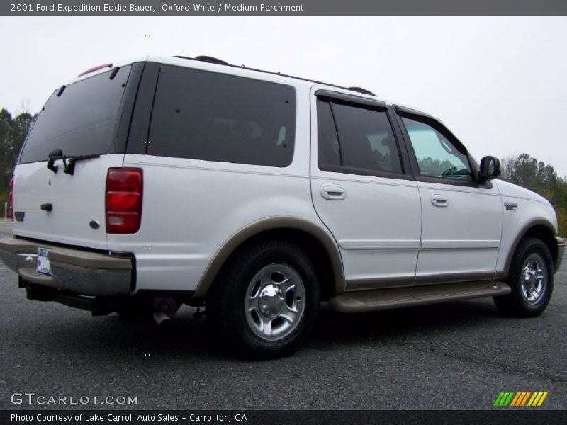 Oxford White / Medium Parchment 2001 Ford Expedition Eddie Bauer