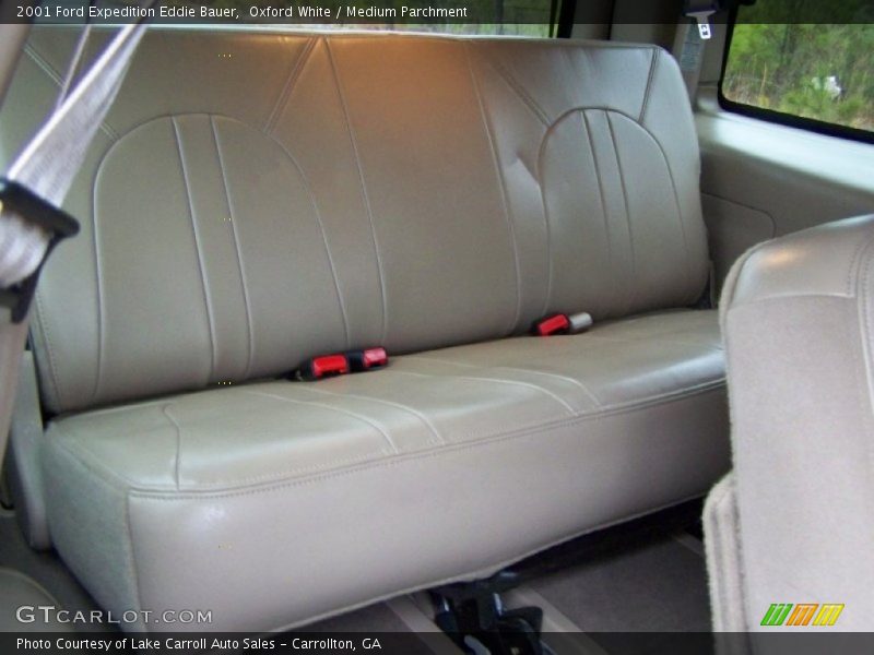 Oxford White / Medium Parchment 2001 Ford Expedition Eddie Bauer