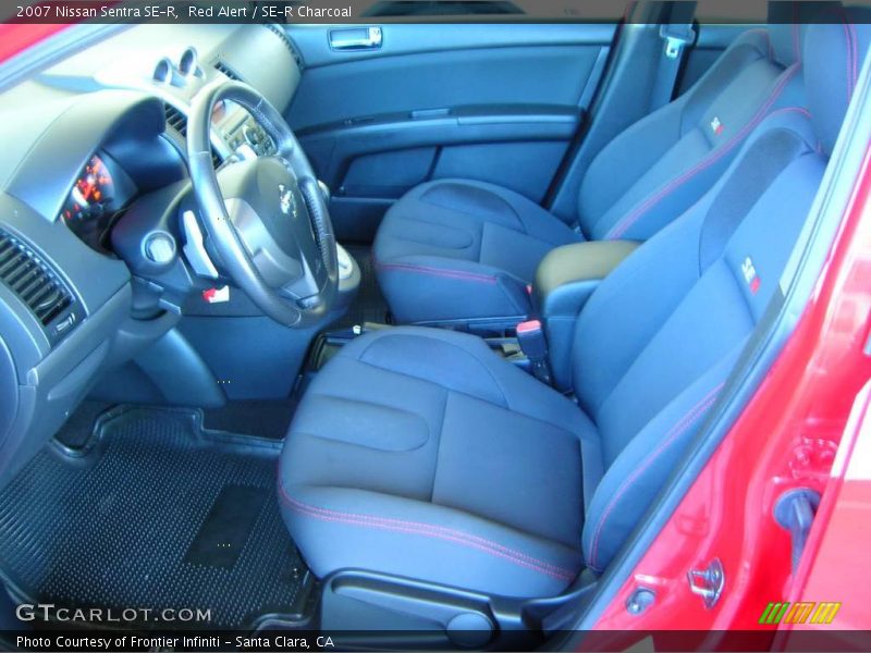 Red Alert / SE-R Charcoal 2007 Nissan Sentra SE-R