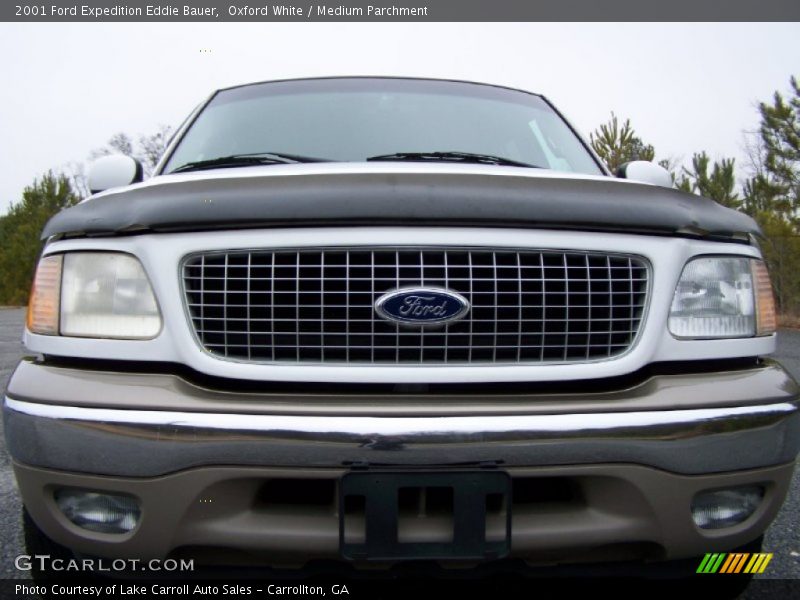 Oxford White / Medium Parchment 2001 Ford Expedition Eddie Bauer