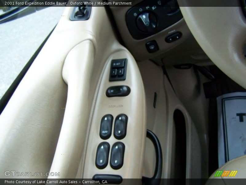 Oxford White / Medium Parchment 2001 Ford Expedition Eddie Bauer