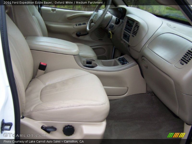 Oxford White / Medium Parchment 2001 Ford Expedition Eddie Bauer