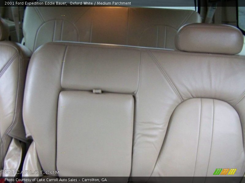 Oxford White / Medium Parchment 2001 Ford Expedition Eddie Bauer