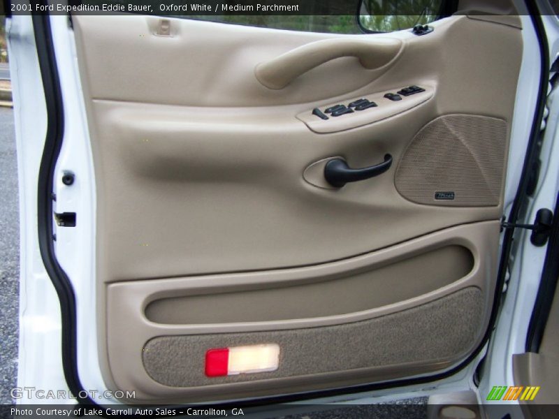 Oxford White / Medium Parchment 2001 Ford Expedition Eddie Bauer