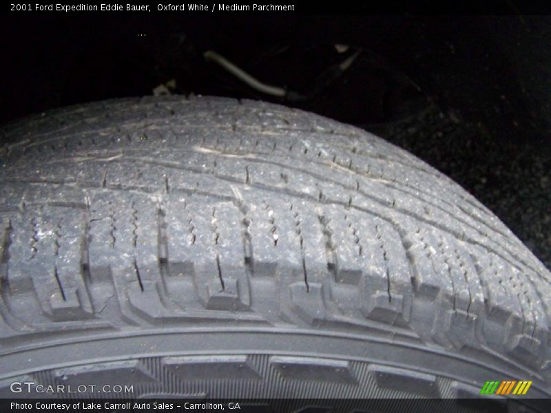 Oxford White / Medium Parchment 2001 Ford Expedition Eddie Bauer