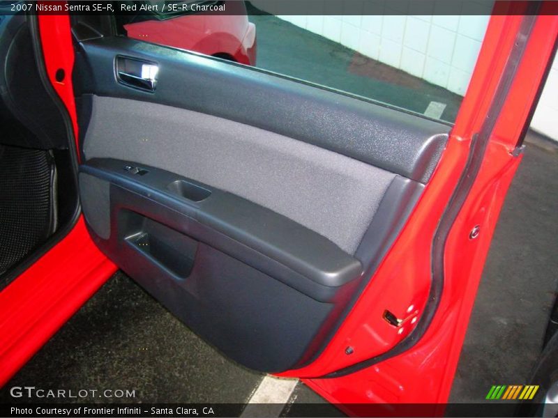Red Alert / SE-R Charcoal 2007 Nissan Sentra SE-R