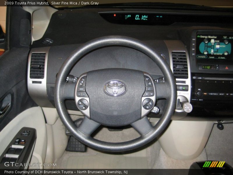 Silver Pine Mica / Dark Gray 2009 Toyota Prius Hybrid