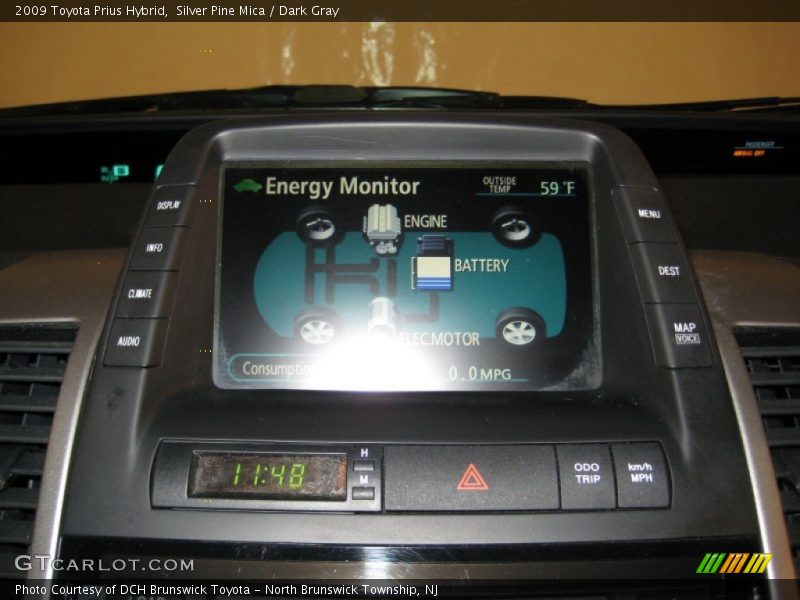 Silver Pine Mica / Dark Gray 2009 Toyota Prius Hybrid