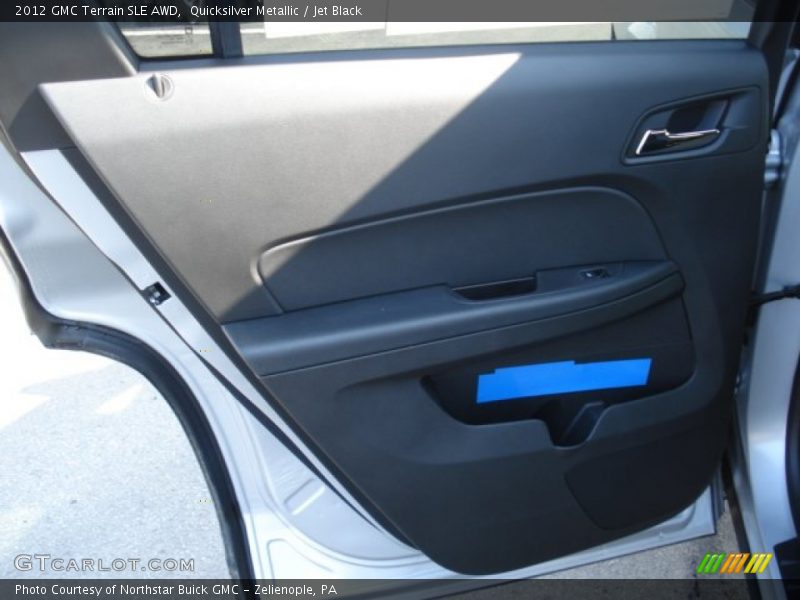 Quicksilver Metallic / Jet Black 2012 GMC Terrain SLE AWD