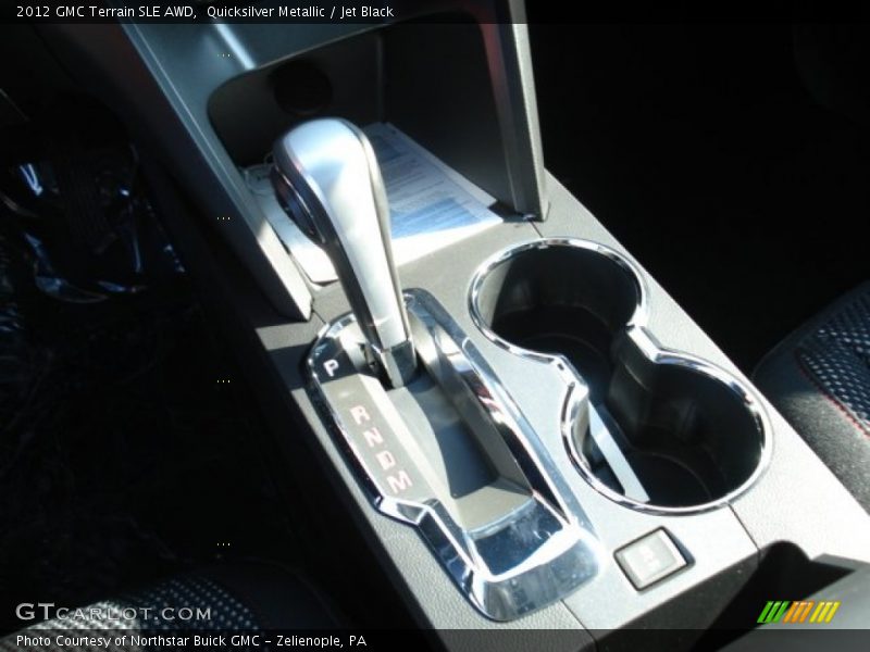 Quicksilver Metallic / Jet Black 2012 GMC Terrain SLE AWD