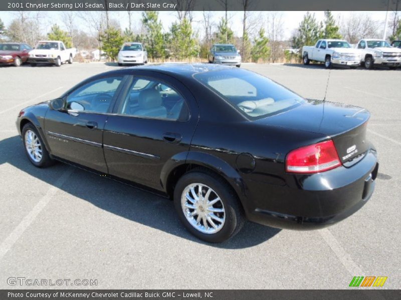 Black / Dark Slate Gray 2001 Chrysler Sebring LXi Sedan