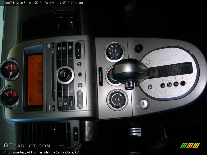 Red Alert / SE-R Charcoal 2007 Nissan Sentra SE-R
