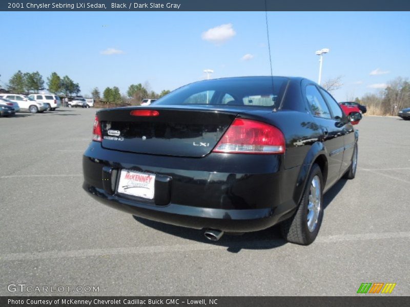 Black / Dark Slate Gray 2001 Chrysler Sebring LXi Sedan