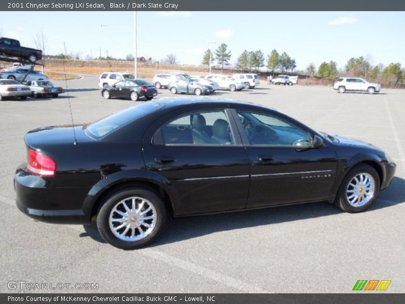 Black / Dark Slate Gray 2001 Chrysler Sebring LXi Sedan