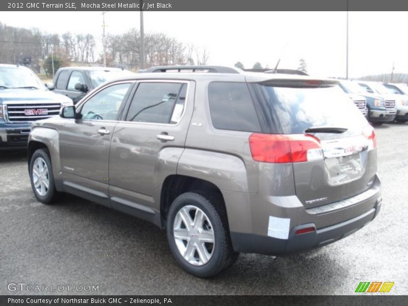 Mocha Steel Metallic / Jet Black 2012 GMC Terrain SLE