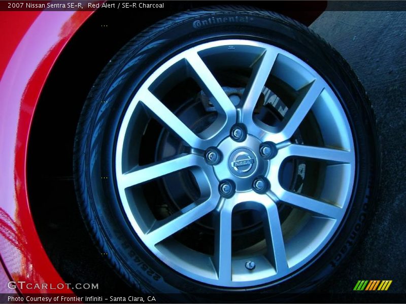 Red Alert / SE-R Charcoal 2007 Nissan Sentra SE-R