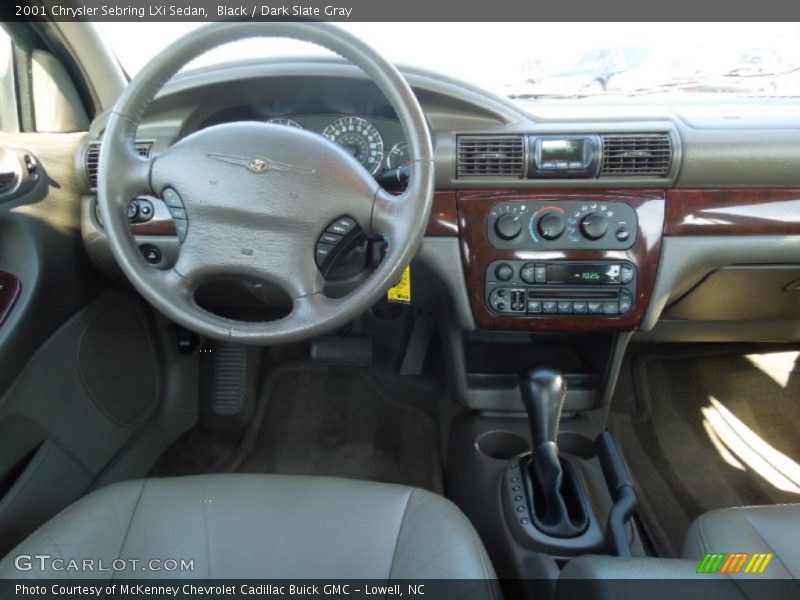 Black / Dark Slate Gray 2001 Chrysler Sebring LXi Sedan