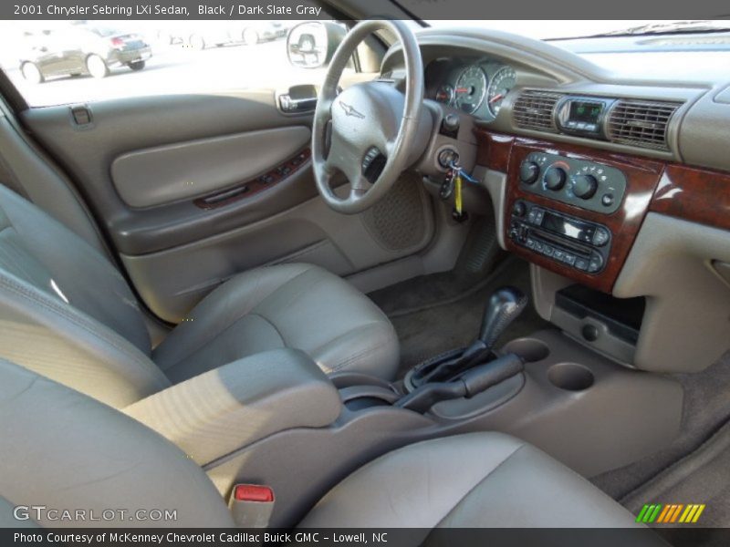 Black / Dark Slate Gray 2001 Chrysler Sebring LXi Sedan
