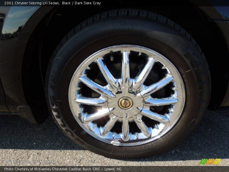 Black / Dark Slate Gray 2001 Chrysler Sebring LXi Sedan