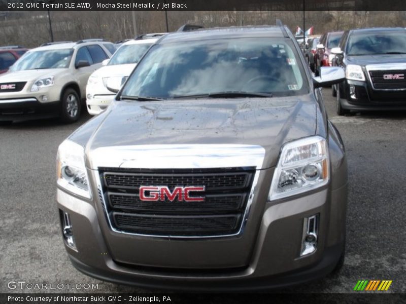 Mocha Steel Metallic / Jet Black 2012 GMC Terrain SLE AWD