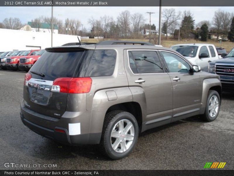 Mocha Steel Metallic / Jet Black 2012 GMC Terrain SLE AWD