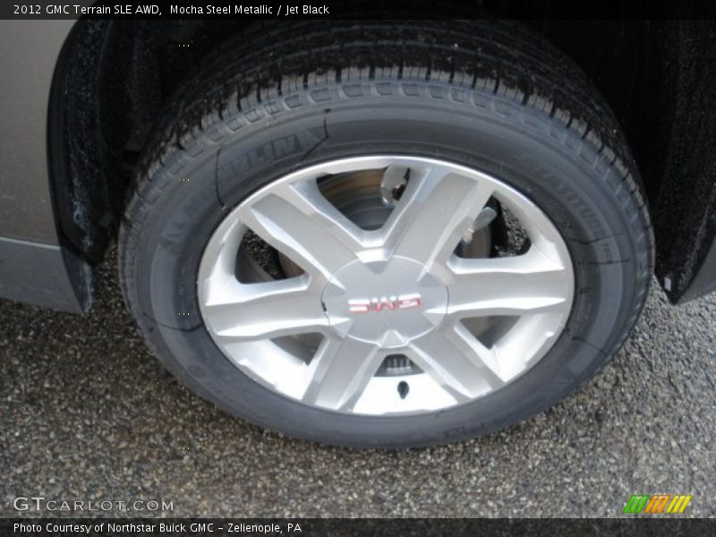 Mocha Steel Metallic / Jet Black 2012 GMC Terrain SLE AWD