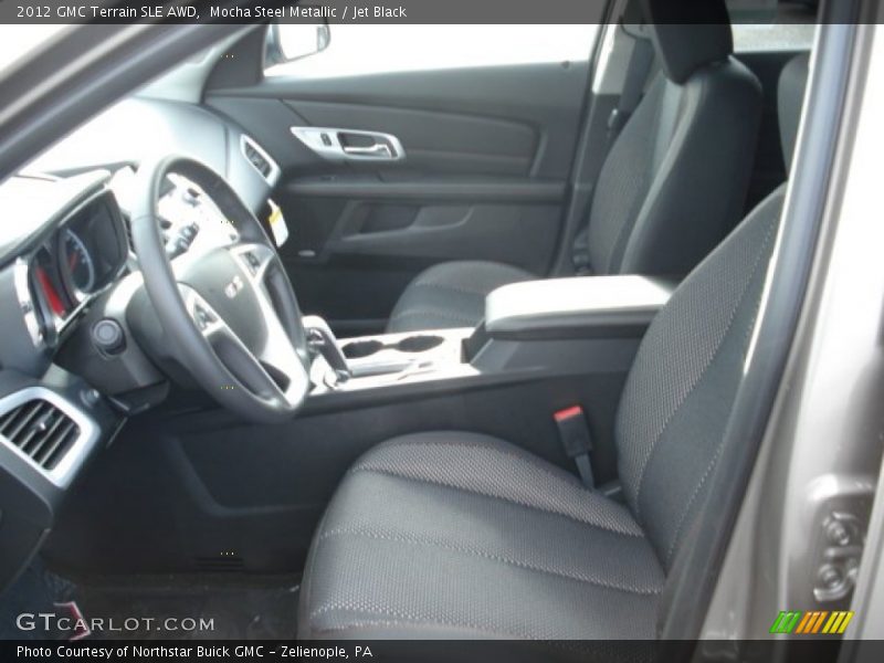 Mocha Steel Metallic / Jet Black 2012 GMC Terrain SLE AWD