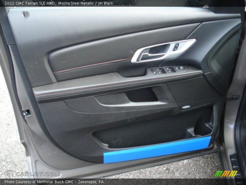 Mocha Steel Metallic / Jet Black 2012 GMC Terrain SLE AWD