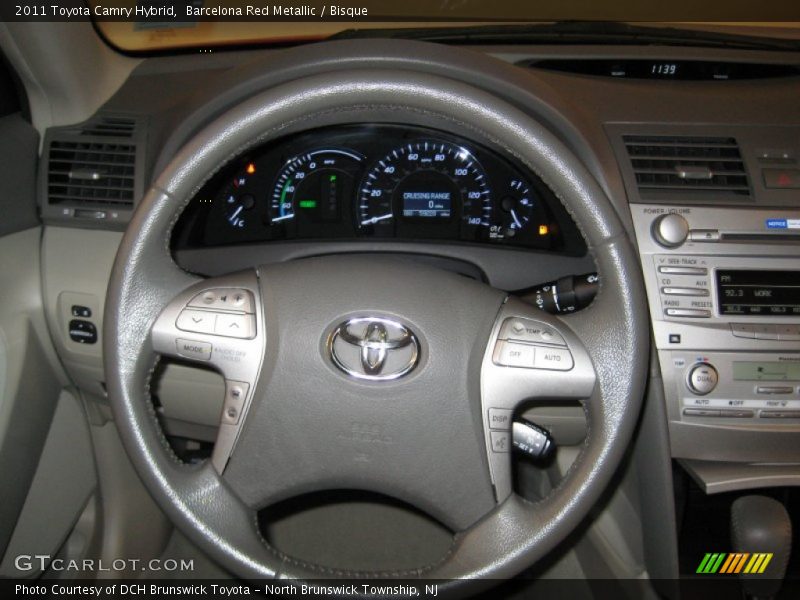 Barcelona Red Metallic / Bisque 2011 Toyota Camry Hybrid