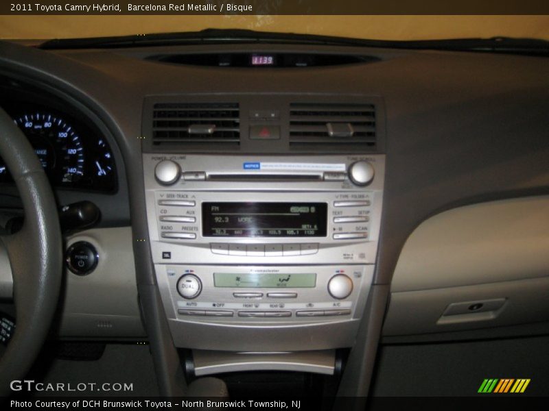 Barcelona Red Metallic / Bisque 2011 Toyota Camry Hybrid