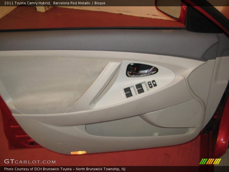 Barcelona Red Metallic / Bisque 2011 Toyota Camry Hybrid
