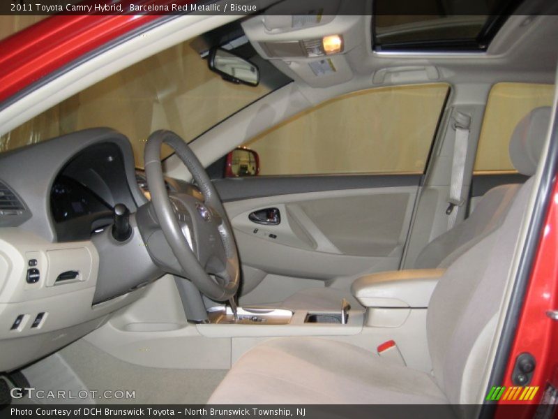 Barcelona Red Metallic / Bisque 2011 Toyota Camry Hybrid