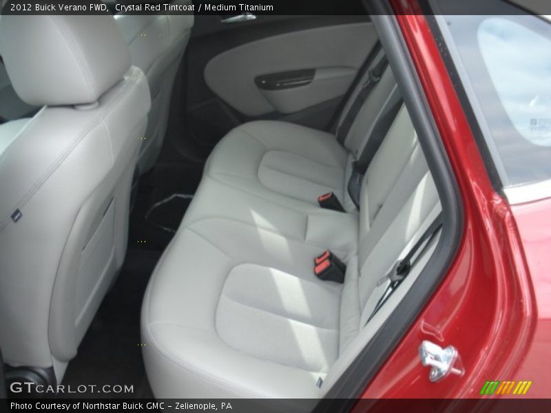 Crystal Red Tintcoat / Medium Titanium 2012 Buick Verano FWD