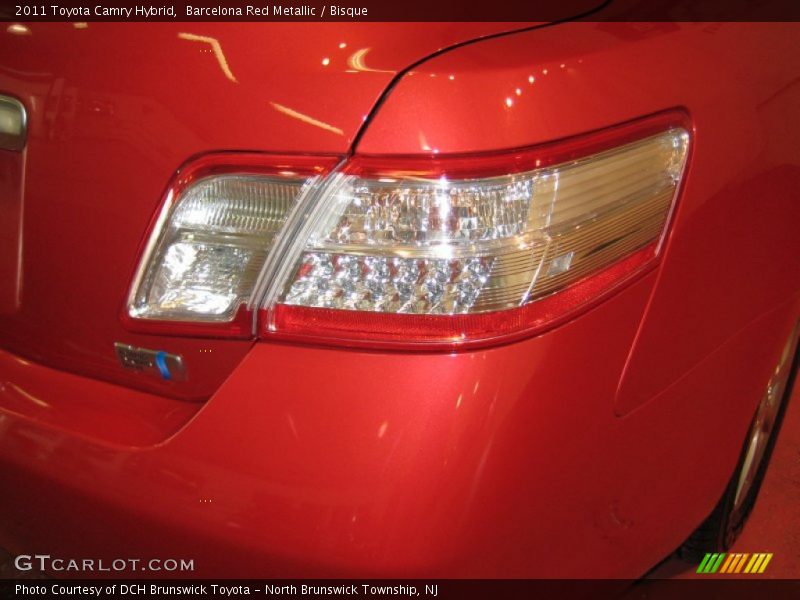 Barcelona Red Metallic / Bisque 2011 Toyota Camry Hybrid