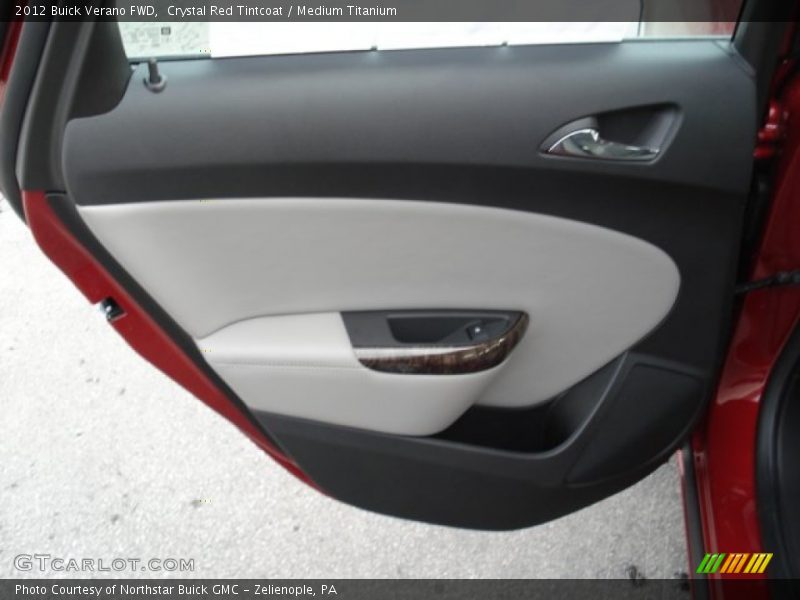 Crystal Red Tintcoat / Medium Titanium 2012 Buick Verano FWD