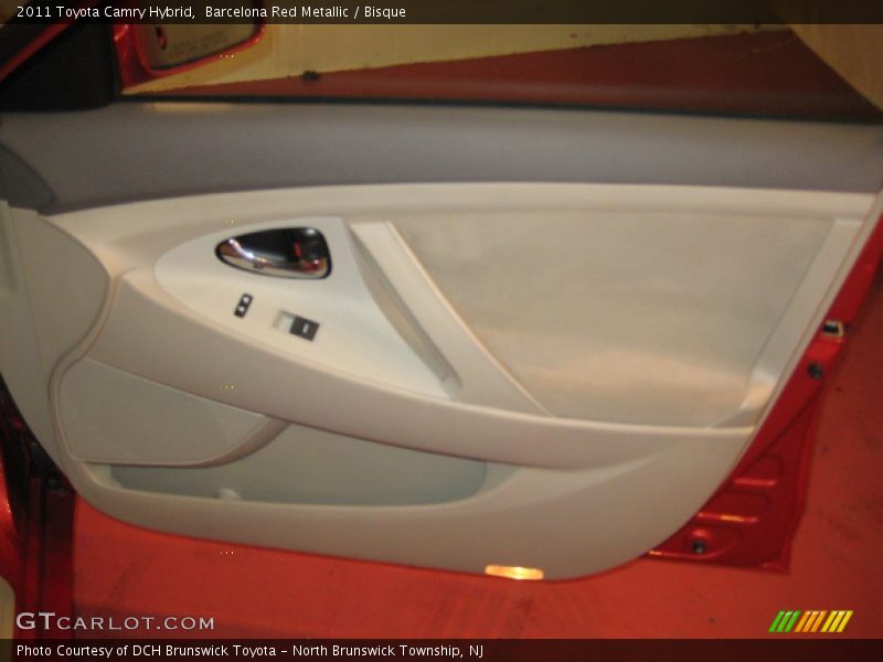 Barcelona Red Metallic / Bisque 2011 Toyota Camry Hybrid