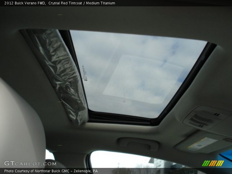 Crystal Red Tintcoat / Medium Titanium 2012 Buick Verano FWD
