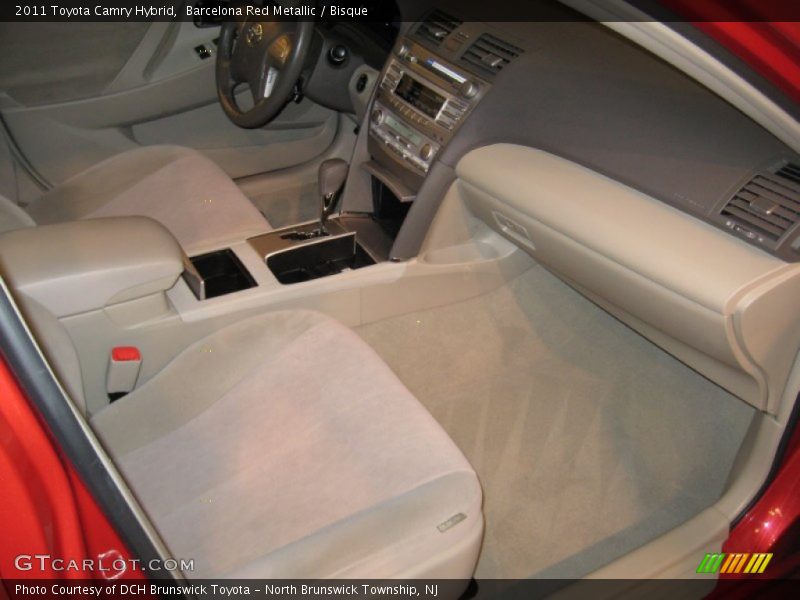 Barcelona Red Metallic / Bisque 2011 Toyota Camry Hybrid