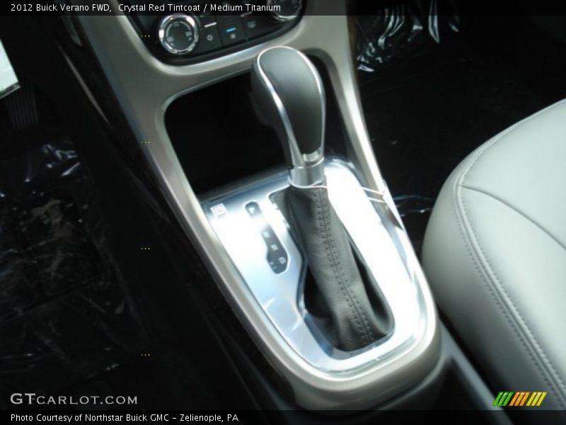 Crystal Red Tintcoat / Medium Titanium 2012 Buick Verano FWD