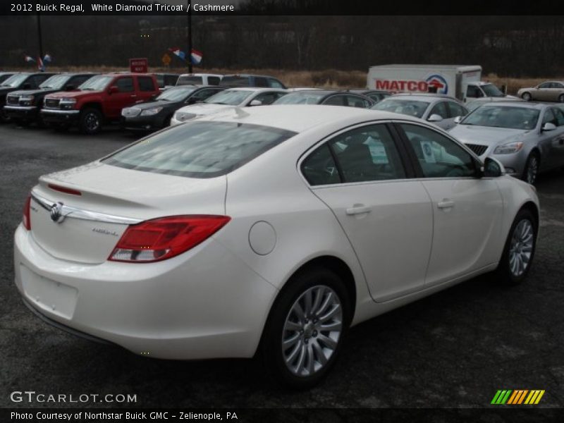 White Diamond Tricoat / Cashmere 2012 Buick Regal