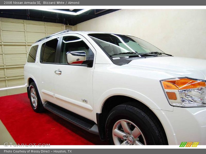 Blizzard White / Almond 2008 Nissan Armada SE