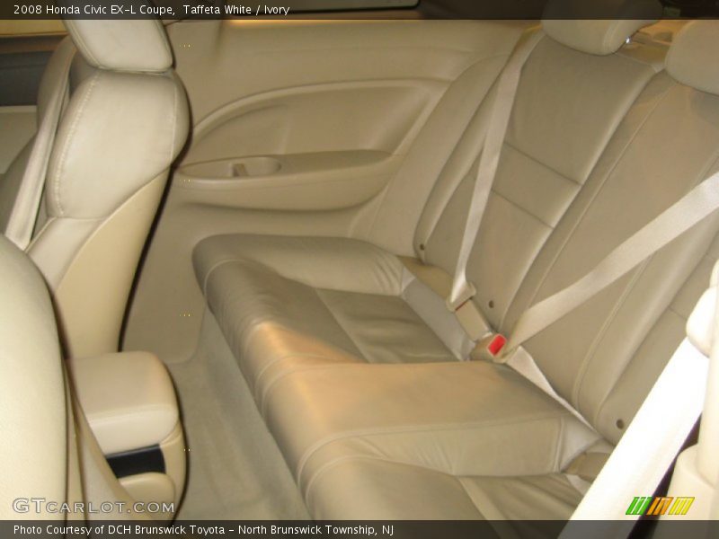 Taffeta White / Ivory 2008 Honda Civic EX-L Coupe