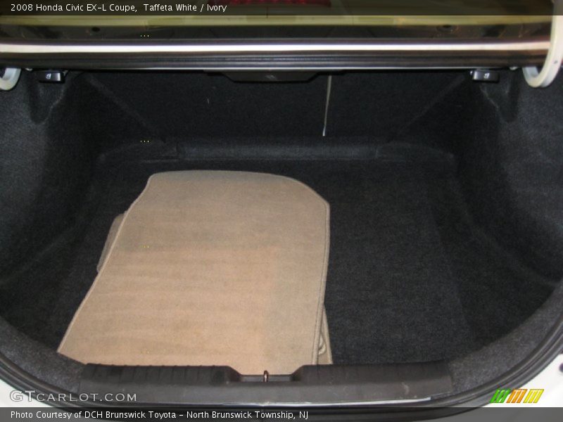 Taffeta White / Ivory 2008 Honda Civic EX-L Coupe