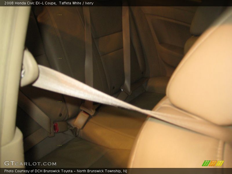 Taffeta White / Ivory 2008 Honda Civic EX-L Coupe