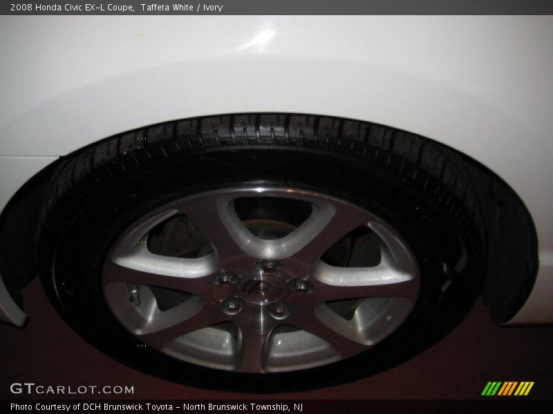 Taffeta White / Ivory 2008 Honda Civic EX-L Coupe
